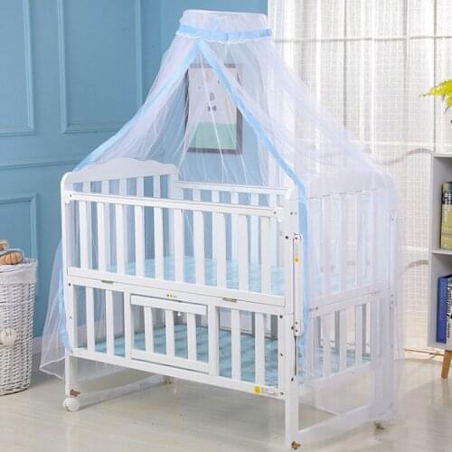 1* Mosquito Net Baby Bed Mosquito Net Mesh Dome Curtain Net for Toddler Crib Cot Canopy Anti Mosquito
