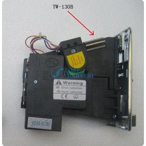 2 pcs Good quality 130B Coin mech Very good Coin acceptor advanced CPU comparable Coin selector for arcade game machine parts