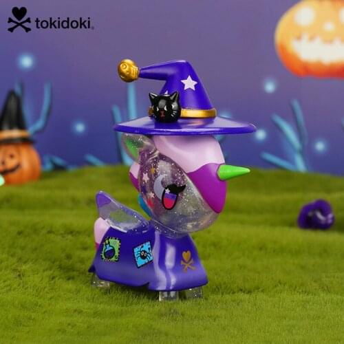 2020 NEW Tokidoki Unicorn Nightfall Series Blind Box Halloween Horror Decoration Doll Gift