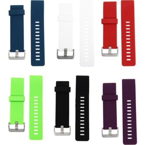22mm Silicone Watch Band for fitbit blaze band with Connector Adapter Watch Sports Buckle Band Bracelet For Fitbit Blaze
