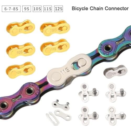 6/7/8/9/10/11/12 Speed Bicycle Chain Link Connector Joints Magic Buttons Speed Quick Master Links Chain MTB Bike Accessories
