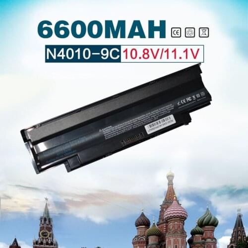 6600mAH 11.1v Battery For Dell J1KND 04YRJH 06P6PN 07XFJJ 0YXVK2 312-0233 383CW 312-0234 451-11510 4T7JN 9T48V M411R M501 M5010