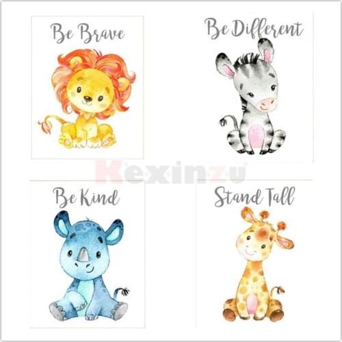 Kexinzu Diamond Painting Animal Diamond Embroidery Cartoon Animal 5D DIY Diamond Mosaic Full Sets Gift Home Decor