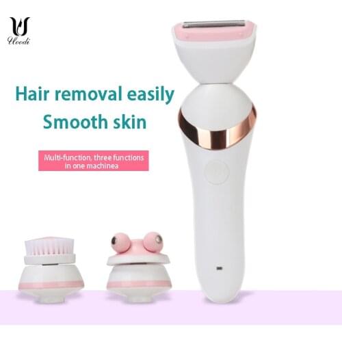 Electric Razor Painless Lady Shaver for Women USB Charging Bikini Trimmer Whole Body Waterproof Epilator Rechargeable Underarm