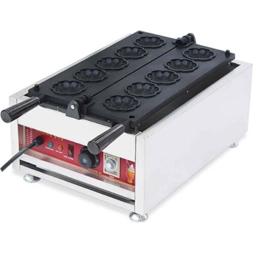 Electric Waffle Maker Machine Mini Plaid Cake Furnace Heating Machine Iron Sandwich Maker Machine Bubble Egg Cake Machine NP-221