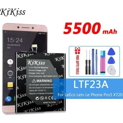 High Capacity 5500mAh LTF23A For Letv LeEco Le Pro 3 X720 X722 X728 Pro3 Mobile Phone High Capacity Battery