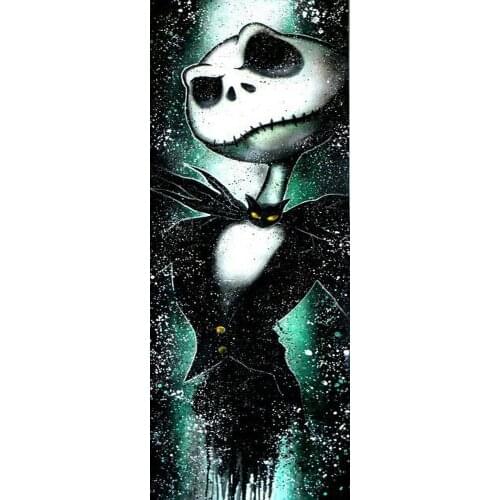 Cartoon 5D Diamond Painting Jack Skull Full Square Drill Diamond Embroidery Resin Mosaic Rhinestone Home Decor Gift