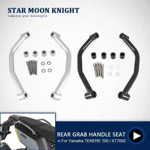 NEW Motorcycle Accessories Passenger Rear Grab Handle CNC Seat Hand Handle Grab Bar Rail FOR YAMAHA Tenere 700 XTZ XT700Z T700