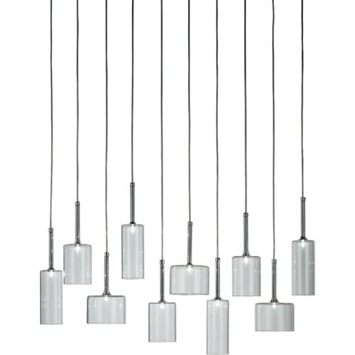 Spillray SP3 3/6/10/12 Suspension Light By Manuel Vivian by AXO Light dining room restaurant Glass pendant lamp lighting