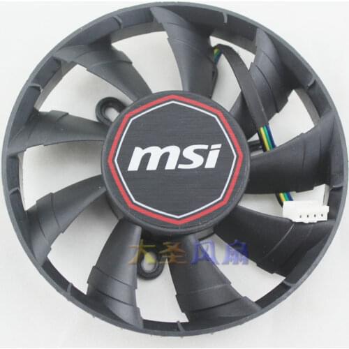 Original for MSI 270X GAMING OC ITX 2G FY09015H12LPA N760/R9 video card cooling fan
