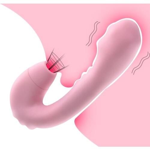 Suction Cup Vibrator G-Spot Clitoris Stimulator Female Vaginal Clitoris Sucking Woman Masturbating Sex Toy Waterproof