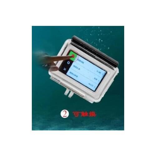 Underwater Can touch screen Waterproof Housing Case Diving Touch screen protection shell For Xiaomi YI II 2 4K Action Camera