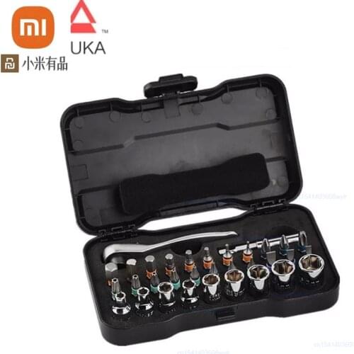Youpin ATuMan DUKA RS2 RS1 Multi-purpose Ratchet Wrench Screwdriver S2 Magnetic Bits Tools Set DIY Household Repair Tool