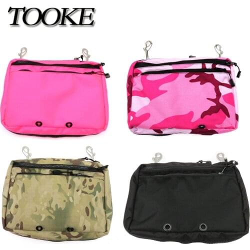 Scuba Diving Spare Storage Bag With YKK Zipper 1000D Cordura Include 316 Stainless Steel For Technical Diving Sidemount BCD