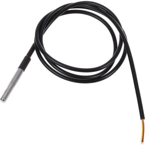 1Pcs DS18b20 Temperature Probe Temperature Sensor 18B20 For Arduino Diy Kit DS18b20 Stainless Steel Package Waterproof