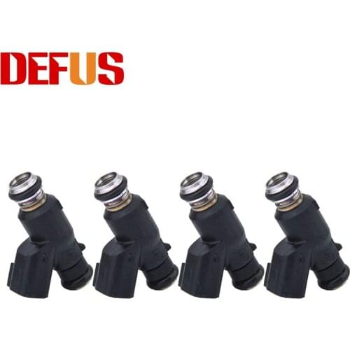 4x Flow Matched Fuel Injector 25386328 OEM Car Styling Nozzle Fuel Engine Valve Injectors Replacement Injection System