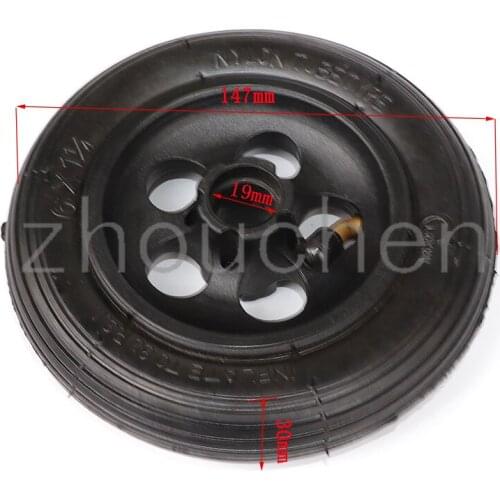 6x1 1/4 tires are suitable for scooter inflatable wheels, aluminum-plastic tires, electric scooter, 6-inch pneumatic tires