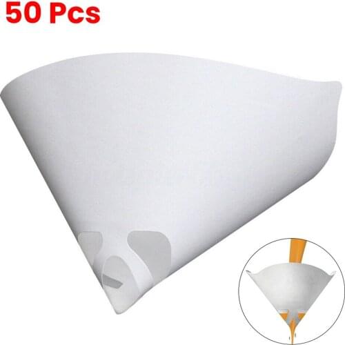 Automotive Paint Filters Lacquer Paper Funnel Special Paint Filter Funnel For Industrial Coatings Nylon Mesh 1.3 To 2.0