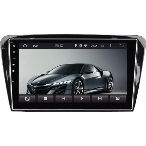 10.1" Android 9.0 Car Multimedia Player For SKODA Octavia 2014-2015 Canbus 6 Core Stereo 1 Din Car Radio Audio DSP GPS