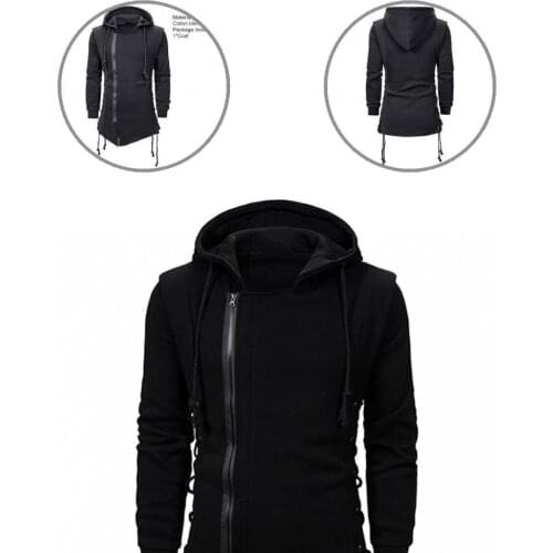 Quick Drying Fabulous Drawstring Men Coat Casual Men Coat Drawstring for Party