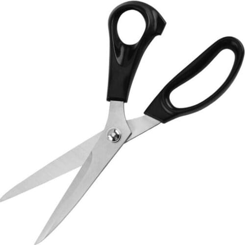 Black Long Scissors Sewing Cutting Scissors Cutter Tailors Scissors Cross stitch Blade Shears Fabric Handmade Supplies Craft DIY