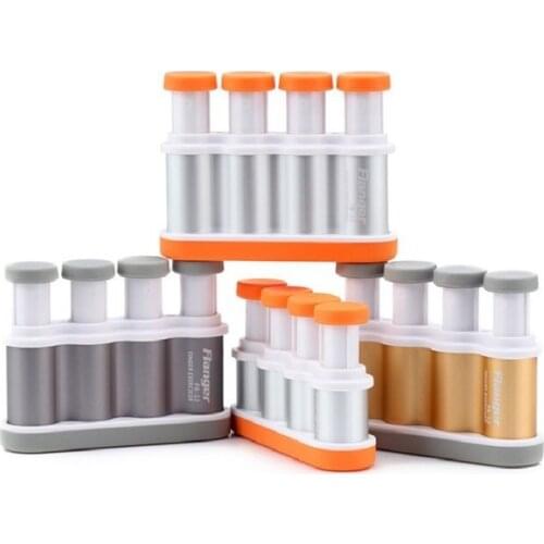 Flanger FA-12 Finger Workout Gym Exerciser Medium Tension Hand Grip Trainer Power Gripper for Guitar Volin Piano Bass Ukulele