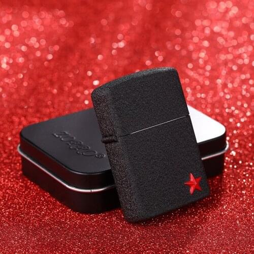 Kerosene Lighter Pentagram Old Style Creative Personality Retro Wind Proof Pure Copper Wheel Lighter Presents for Men