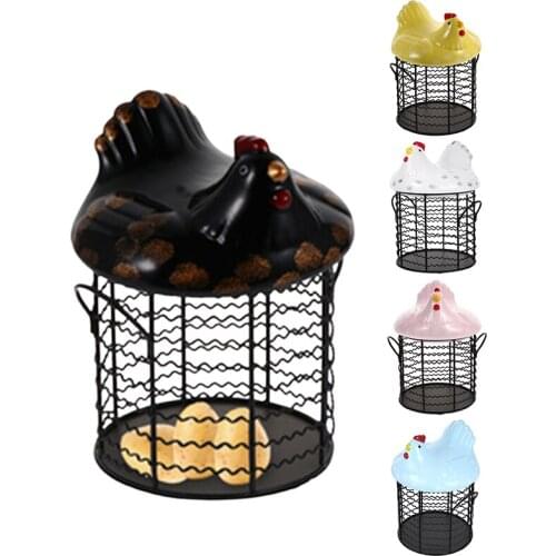 Creative Egg Holder Egg Storage Box Multifunctional Fruit Basket Kitchen Basket