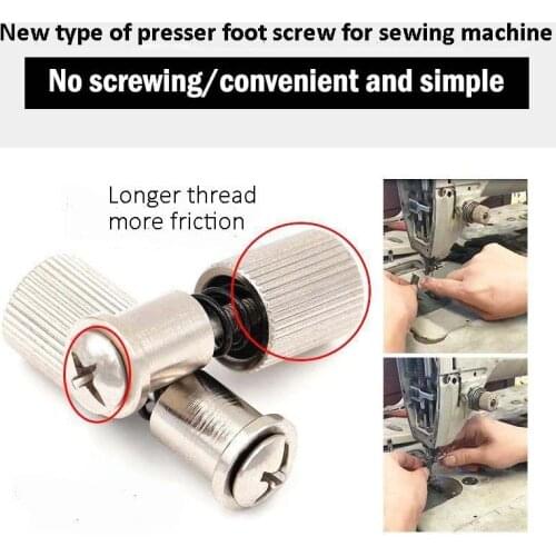 Universal Foot Screw Home Sewing Machine Metal Feet Thumb Screw For Home Sewing Machine Screw Dropshipping