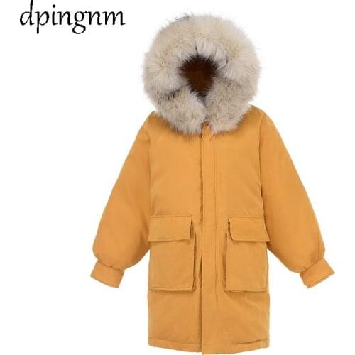 2018 New Autumn Winter Women Cotton Coats Medium Long Wadded Slim Jacket Thermal Warm Parkas Casual Quilt Overcoat