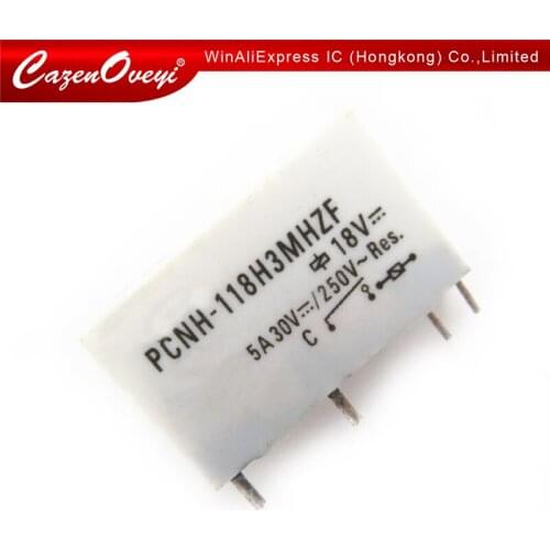 10pcs/lot PCNH-118H3MHZF PCNH-124H3MHZF 4PINS 5A 18VDC 24VDC Power Relay