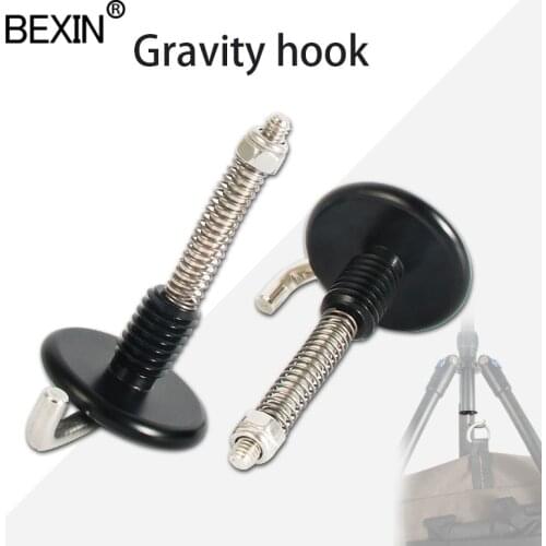 3/8 Spring Metal Gravity Stabilized Weights Camera Tripod Hook For Benro Sirui Manfrotto Camera Tripod Part Accessories