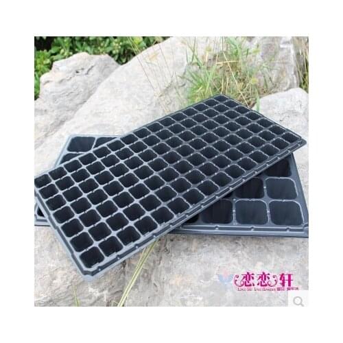 Free shipping,105 holes,3pcs/lot.wholesale,Multifunctional seedling tray/nutrition bowl nursery bags plate/ thickening/garden