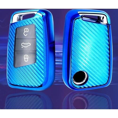 TPU Car Key Cover Holder Case For Volkswagen VW 2016 2017 Passat B8 ALLTRACK MAGOTAN TSI For Skoda Superb A7 Key Accessories Set