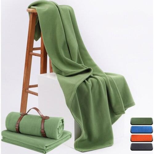 Home Fleece Blanket Summer Solid Color Super Warm Soft Blankets Throw On Sofa/Bed/ Travel Plaids Bedspreads Sheets