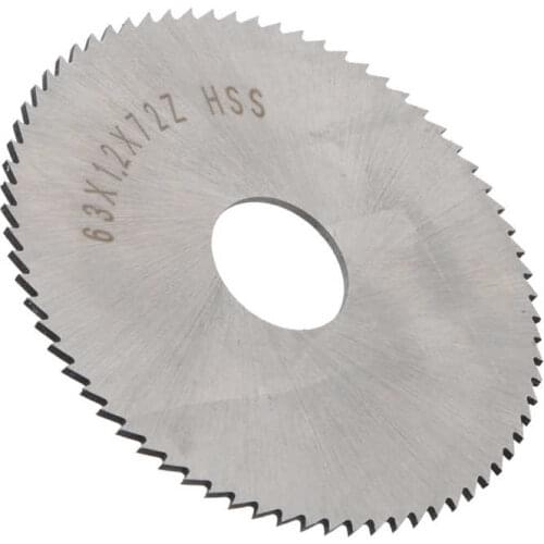 Milling Cutter Saw Blade Circular Cutting Blade High Speed Steel for Cutting Metals
