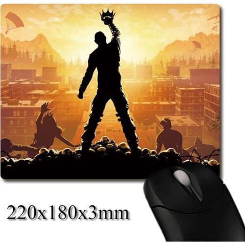 King of the kill h1z1 game CG printed Heavy weaving anti-slip rubber office mouse pad Coaster Party favor gifts 220x180x3mm