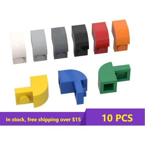 10PCS Brick Compatible Assembles Particles 6091-32807 1x2x11/3 For Building Blocks Parts DIY story Educational Creative Gft Toys