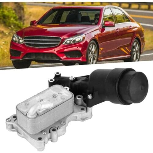 6511800610 6511800665 Oil Filter Housing & Oil Cooler for Mercedes-Benz W204 C218 W212 C207