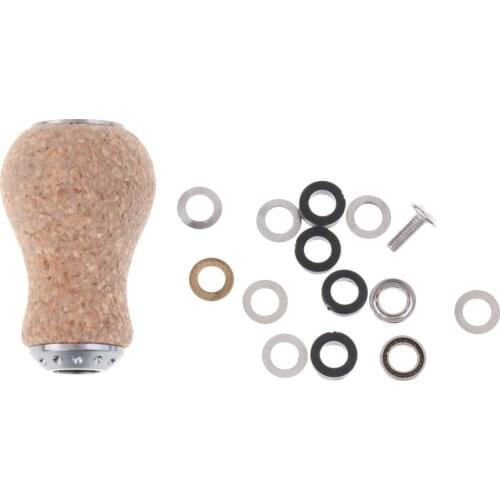 Lightweight Fishing Reel Handle Knob Power Bearings Handle Knob Baitcasting Reels with 2 Stainless Steel Ball Bearings