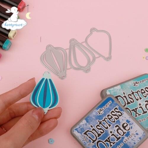 Bunnymoon lantern2 Metal Cutting Dies Embossing Scrapbooking Stencil Craft Cut Dies For DIY Card Crafts Handmade