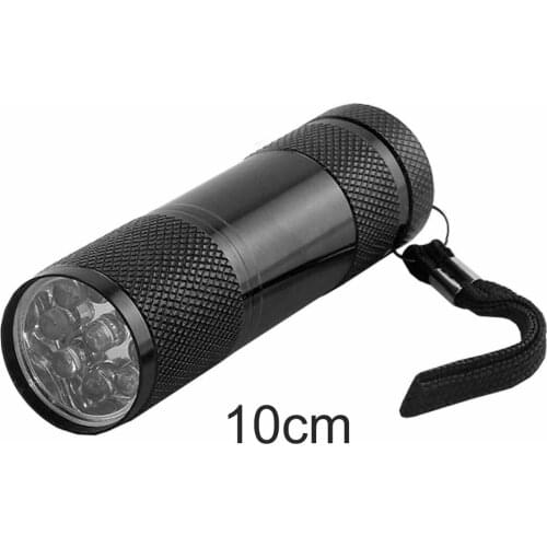 Mini UV LED Flashlight Super Ultra Violet Torch Flashlight Urine Wee Pee Detector Light Portable For Outdoor Camping