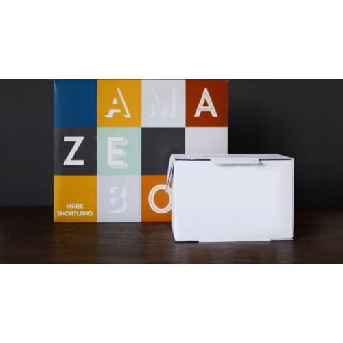 2017 New arrival AmazeBox (Gimmicks and Online Instructions) by Mark Shortland and Vanishing stage magic tricks props