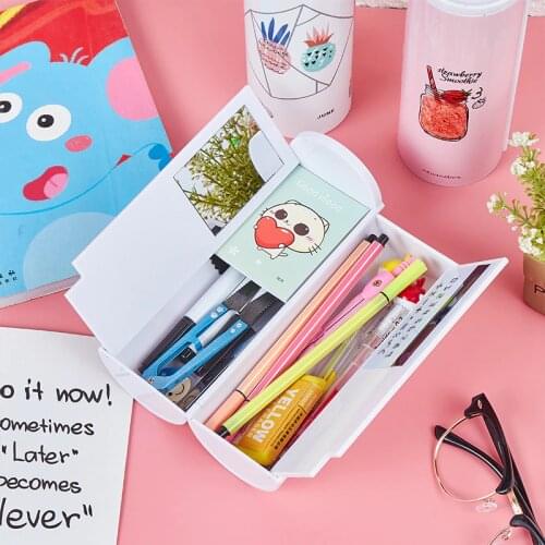 Kawaii Pencil Cases Cute Boys And Girls Stationery For School Multifunction School Pencilcase Kids loved Pencil Box