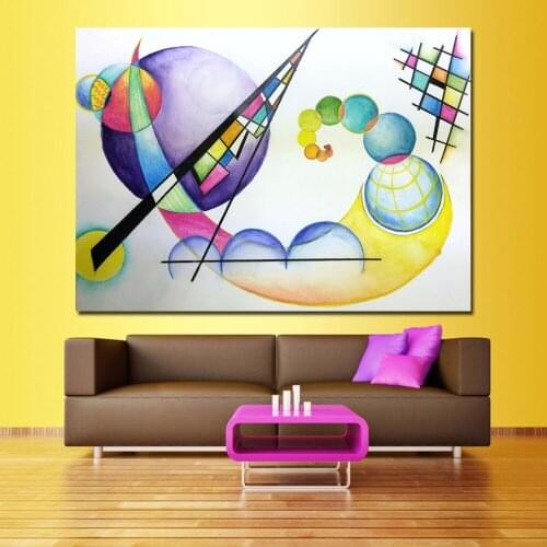 Surrealism Wassily Kandinsky Canvas Art Oil Painting Moder Home Decor Picture Wall Pictures For Living Room No Frame
