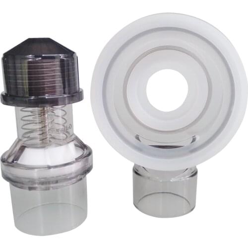 1 Piece Resuscitation Balloon Positive Pressure Valve + 1 Piece Resuscitation Balloon PEEP Valve