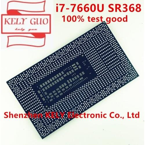 100% test very good product i7-7660U SR368 i7 7660U SR368 CPU BGA chipset