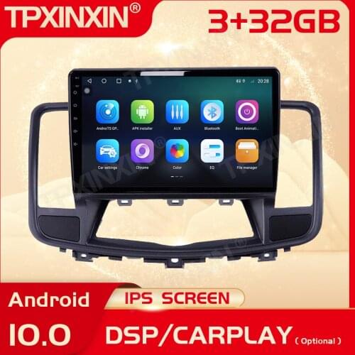 2 Din Carplay Android Radio Receiver Multimedia Stereo For Nissan Teana J32 2008 2009 2010 2011 2012 2013 GPS Navi IPS Head Unit