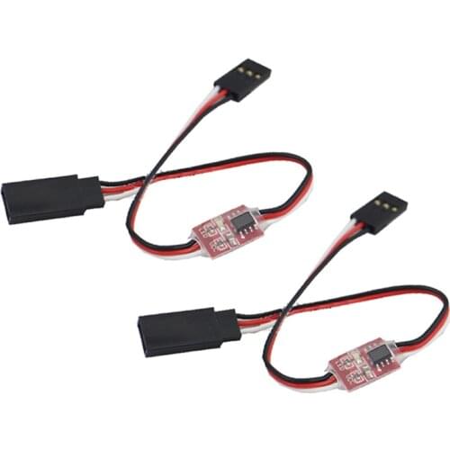 2pcs Servo Speed Decelerator Reducer Steering Gear for Landing Cockpit Door Flap RC Drone Aircraft Model Fixed Wing Accessories