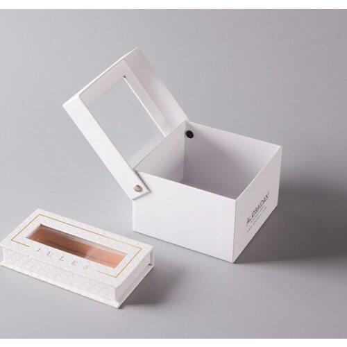 Paper box fast delivery fashion elegant leather wrapped cardboard paper gift box packing ---DH11366